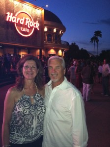 Great night on the town with my man!!