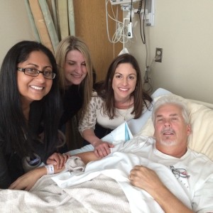 Prathi, Beck, and Gina hold a special place in his heart!
