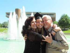 Ronnie & Dar so proud of their girl!!