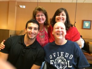 Breakfast with our neighbors that are like family to us, the Ziolkowski's! We laughed so hard!! Great medicine for ALL of us!!