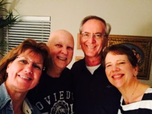 A beautiful evening of sharing and prayer with Clayde and Sue Blackwell! 