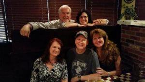 Dinner with Ronnie, Darlene and Janet Lumsden in Brandon! Love!!