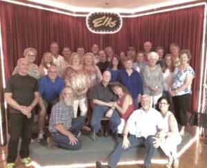 Most of us! 40-50 people came out in Donnie's honor. So nice!!