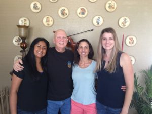 Prathi, Donnie, Gina and Becky